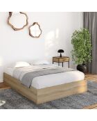 Cassettiera Malta con effetto legno naturale - 140x190 cm