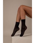 Calzini neri ambrati