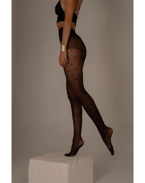 Collant Red Heart