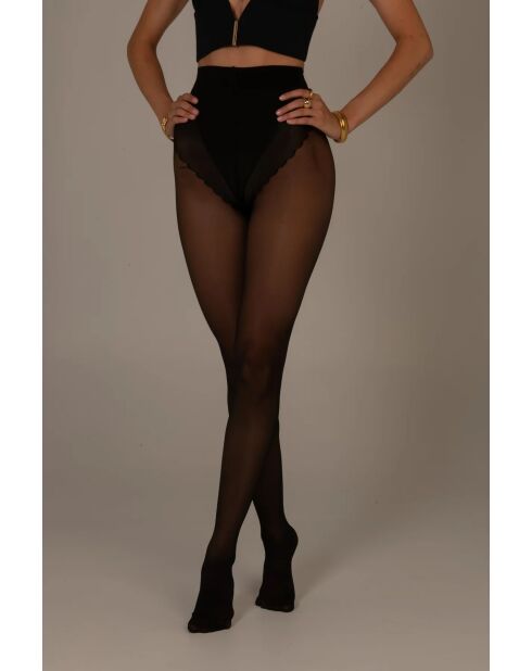 Confezione da 2 collant modellanti per bikini neri