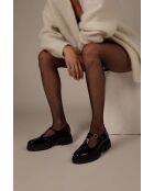 Collant a rete neri Petite