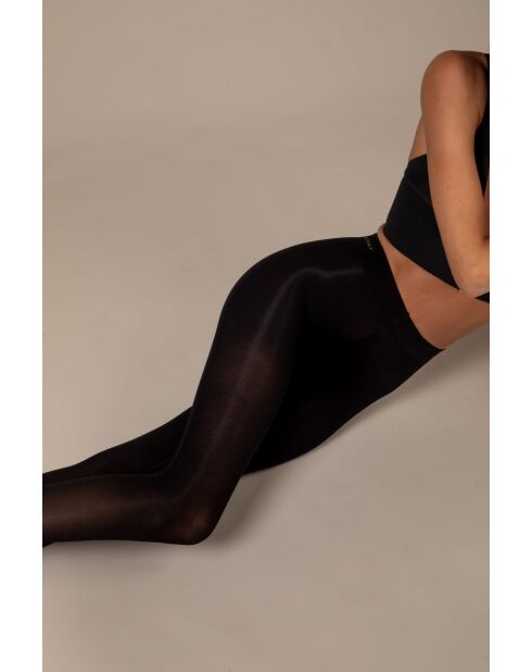 Lot de 3 collants Super Résistant Microfibre Noirs