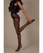 Set di 3 collant Petits Pois neri