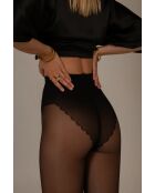 Collant modellanti per bikini neri