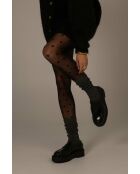 Calzamaglia nera a cuore