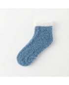 Chaussettes en coton bleues