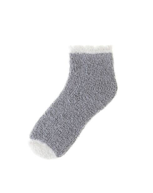 Calcetines grises de algodón