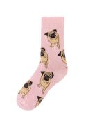 Calze rosa in cotone