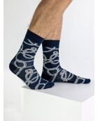 Lot de 3 paires de chaussettes en coton noires