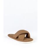 Chaussons Ophélie bruns