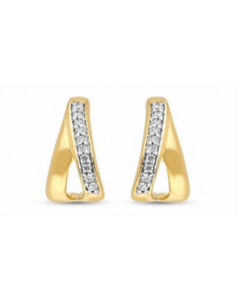 Lola Ohrringe D0.06/20 Gelbgold