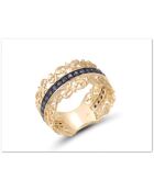 Bague Solina Saphir 0,52ct/29 Or Jaune