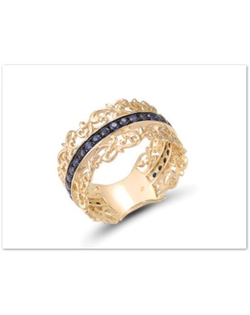 Bague Solina Saphir 0,52ct/29 Or Jaune