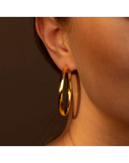 Creolen aus Gelbgold