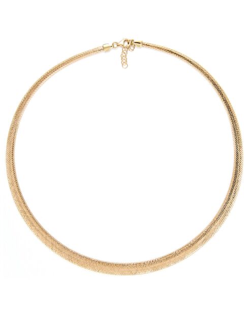 Collier Scintillant or jaune