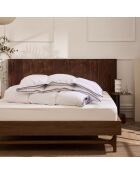 Piumino Courchevel bianco caldo in piuma d'oca