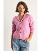 Chaleco de punto grueso con bolsillos acolchados