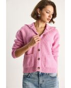 Chaleco de punto grueso con bolsillos acolchados