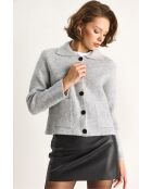 graue bequeme Netztaschenweste/Oberbekleidung