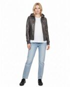 Braune Lederjacke Lola