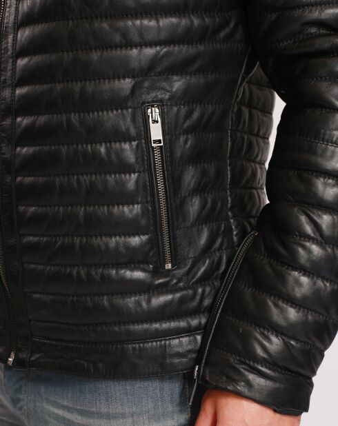 Giacca in pelle Black Lion