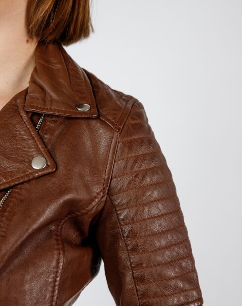 Laurana Cognac leren jack