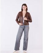 Laurana Cognac leren jack