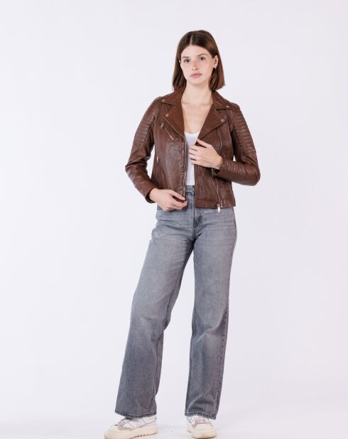 Laurana Cognac leren jack