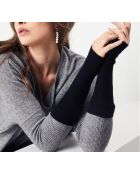 Mindy zwarte wanten van 100% kasjmier