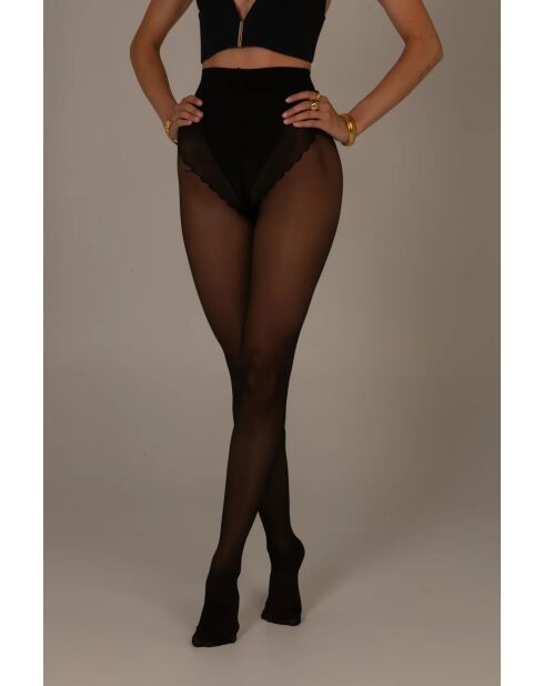 Lot de 5 collants Gainant Bikini Noirs