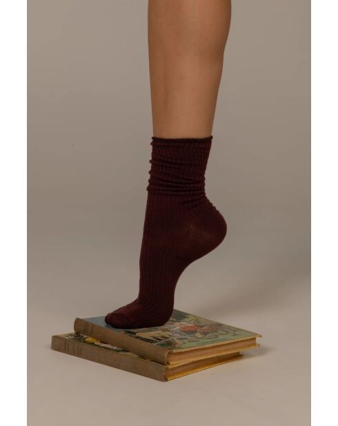 Calze Tika Burgundy