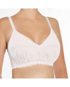 Reggiseno distanziatore bianco senza ferretto Valens