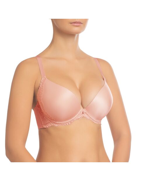 Reggiseno push-up Viktoria color pesca duro