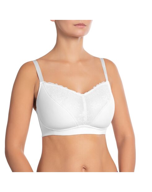 Reggiseno senza ferretto bianco Valens