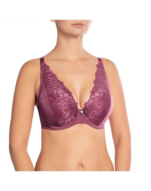 Catharina Push-up-BH mit Bügel, Süßkirsche