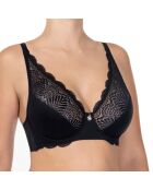 Sujetador suave negro con aros Matilda