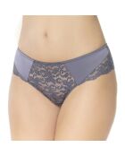 Shorty Cotton Ella viola cenere