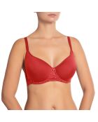 Reggiseno con ferretto e coppe spaziatrici Viktoria Pomme Garnet