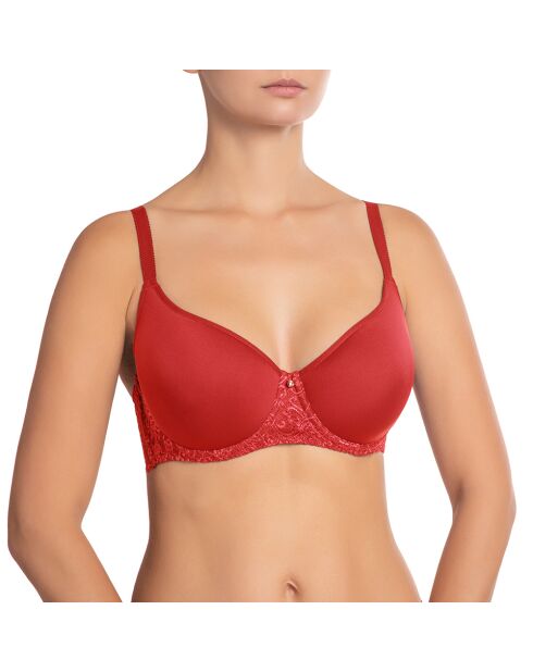 Reggiseno con ferretto e coppe spaziatrici Viktoria Pomme Garnet