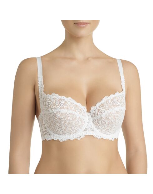 Soutien-gorge souple à armatures Evelen blanc