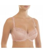 Reggiseno semiimbottito con ferretto Viktoria color pesca