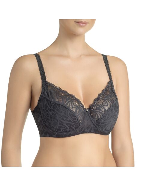 Reggiseno morbido Mary-Anna nero con ferretto