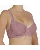 Reggiseno Ella flamant in cotone con ferretto e coppe distanziatrici