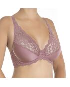 Reggiseno Ella flamant in cotone morbido con ferretto