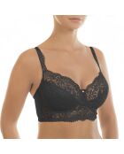 Bustier à bonnets souples avec armatures Viktoria noir