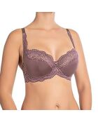 Reggiseno a mezza imbottitura Viktoria rosa con ferretto