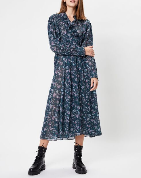 Maelys dunkelgrünes Kleid