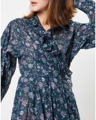 Maelys dunkelgrünes Kleid