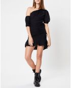 Robe 100% Coton Bio Lecia noire