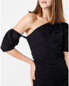 Robe 100% Coton Bio Lecia noire